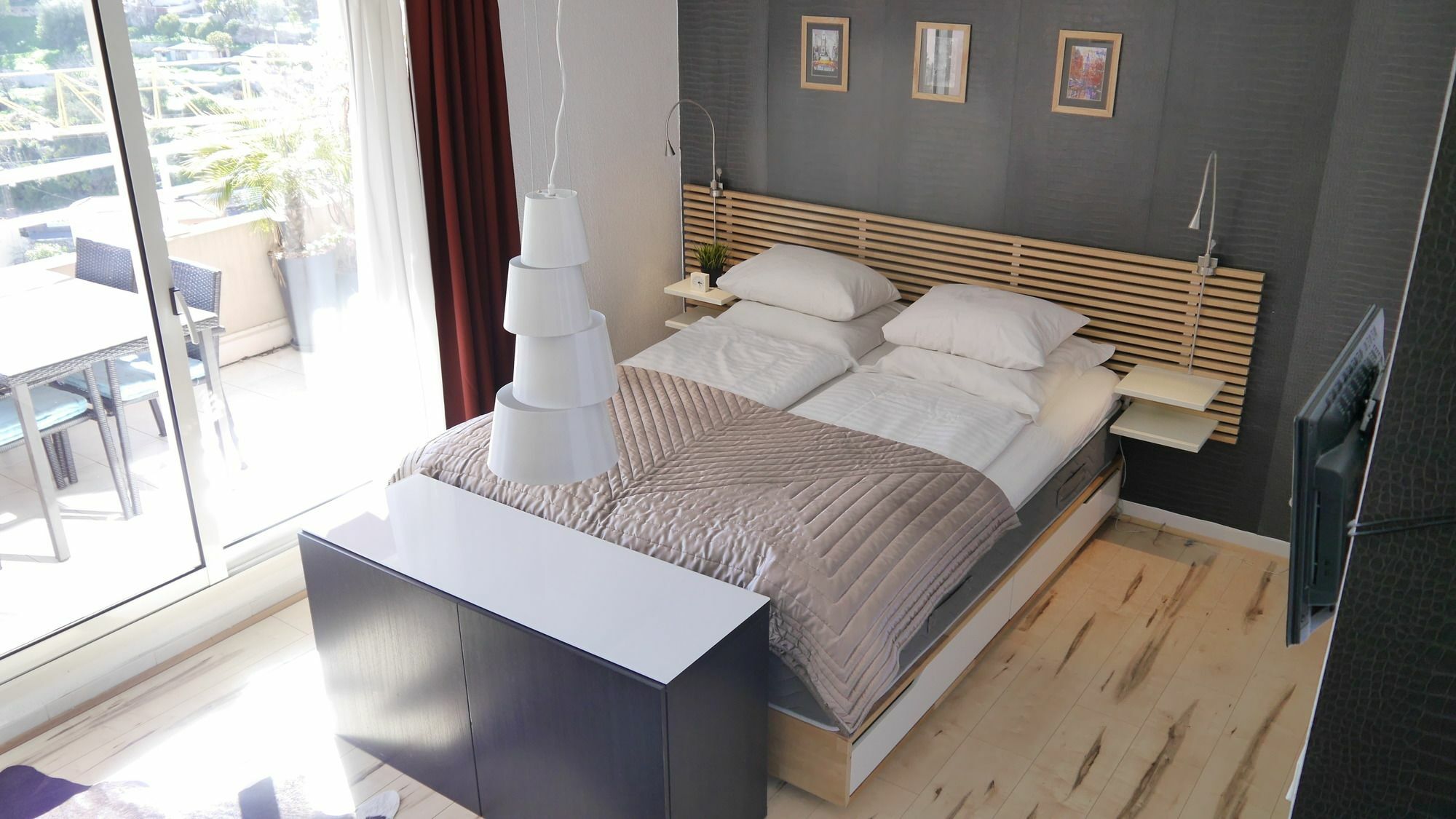בוסוליי Monaco Pool Sea View Apartments מראה חיצוני תמונה